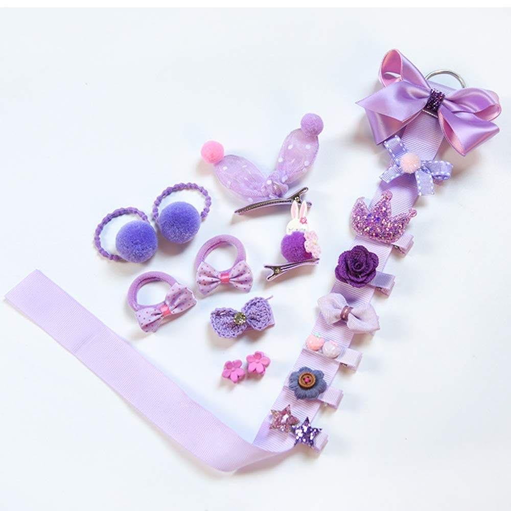 Scettar varied-styles clips suit daily wear, birthdays, and school looks.