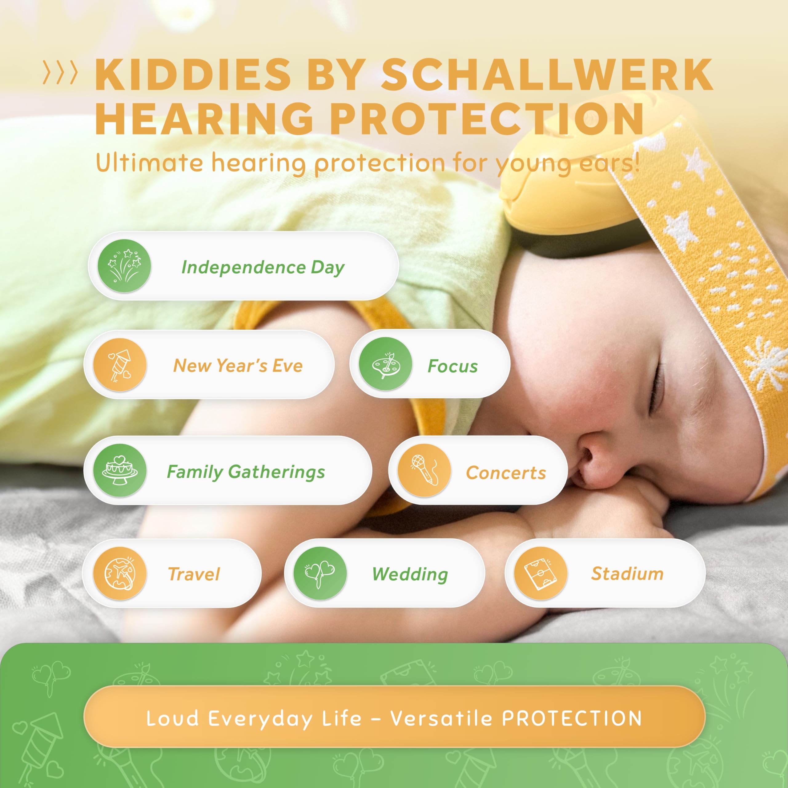 Schallwerk Mini+ close-up showing adjustable headband for precise fit.