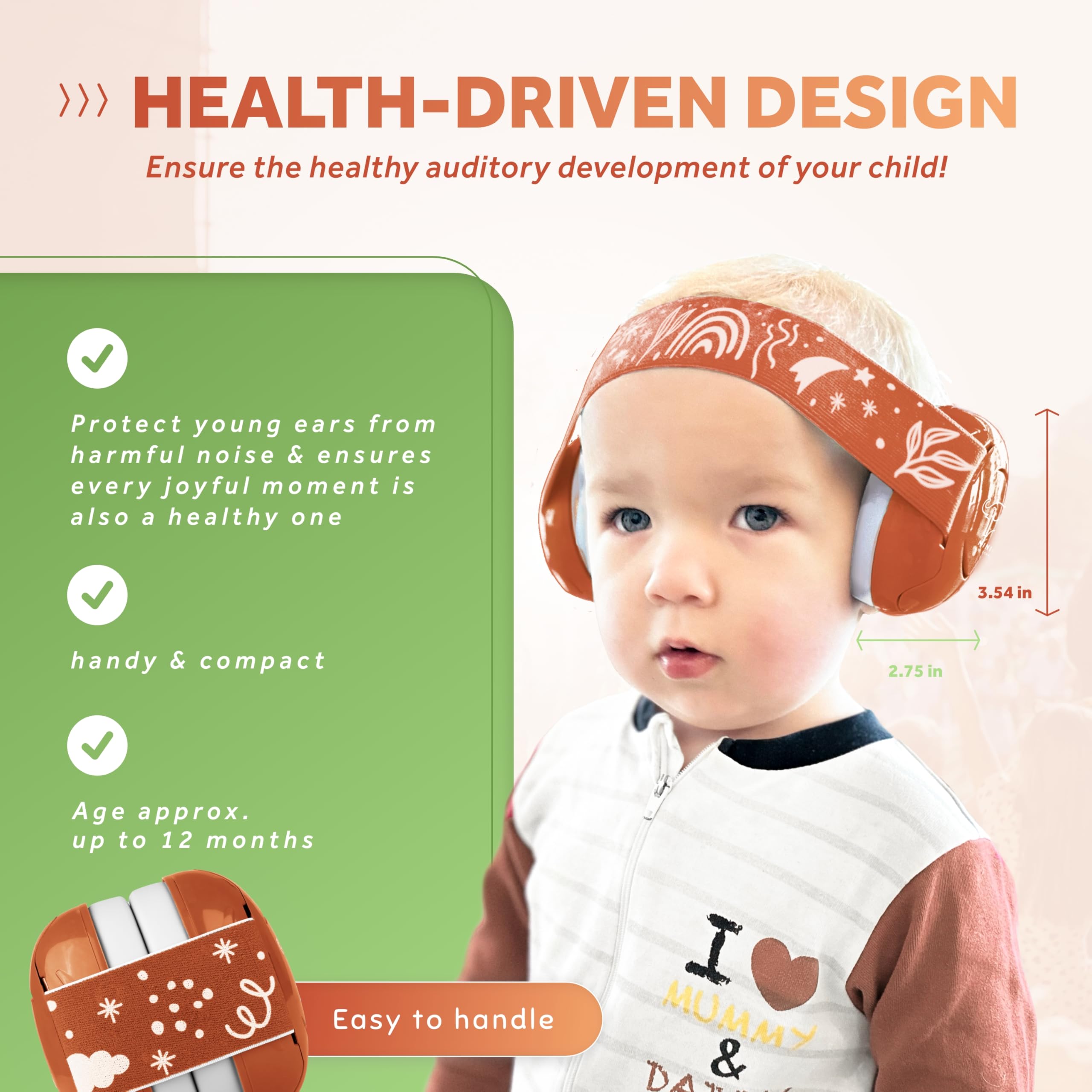 Schallwerk Mini+ ear muffs lab-tested with conformity declaration