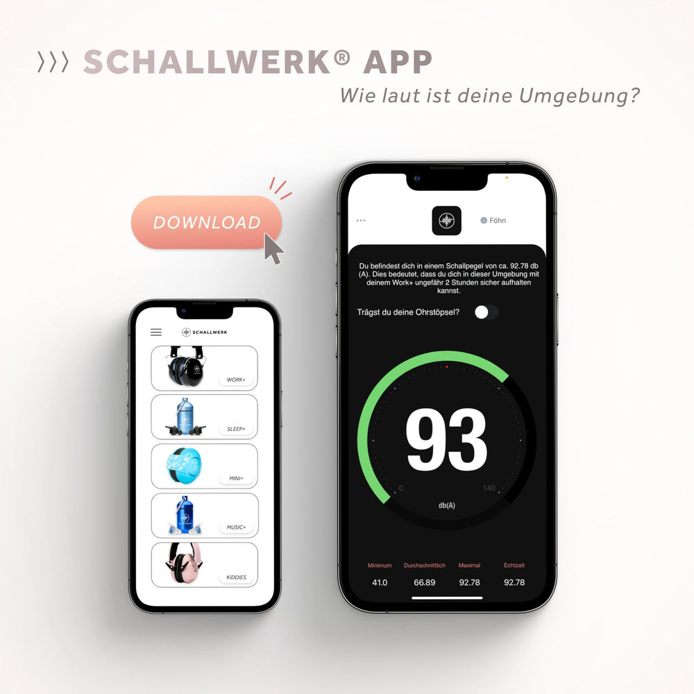Schallwerk Mini+ in use at a busy street to reduce noise.