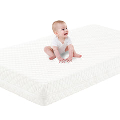 Schnauzer Home crib mattress dual-sided design supports newborn alignment and toddler comfort.
