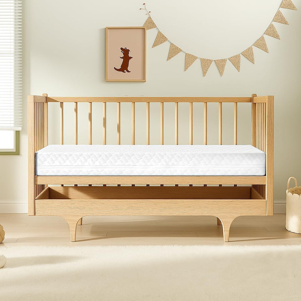 Schnauzer Home crib-toddler fit ensures compatibility across standard sleep setups.