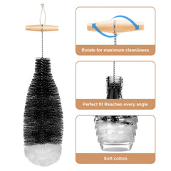 SCLWSS storage-hook keeps the brush handy and kitchen organized.