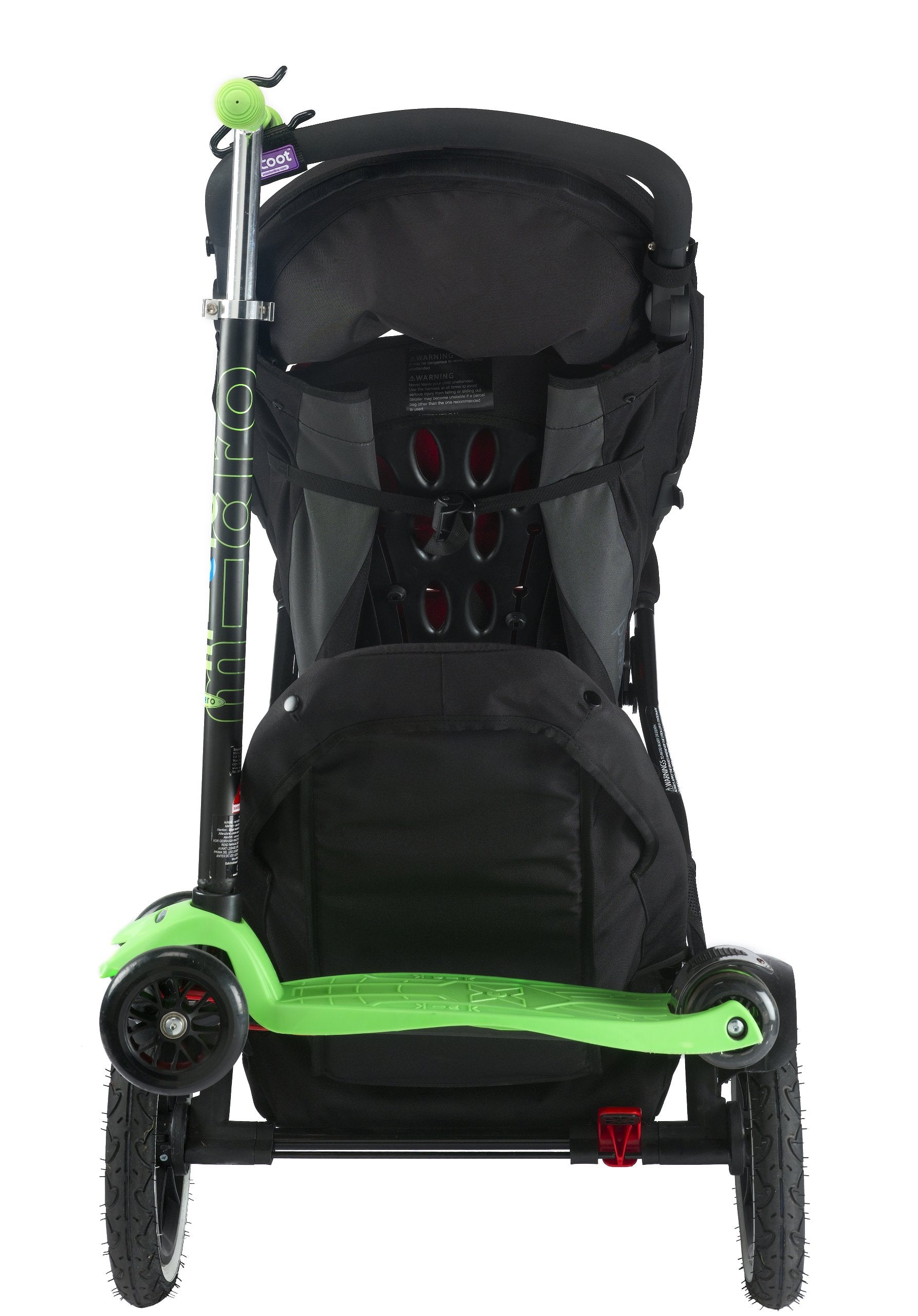 SCOOT Buggy Hook compatibility-any-buggy illustrates universal fit for many strollers