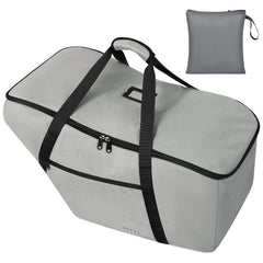 SCTEL car seat travel bag with side pocket for quick-access essentials during travel