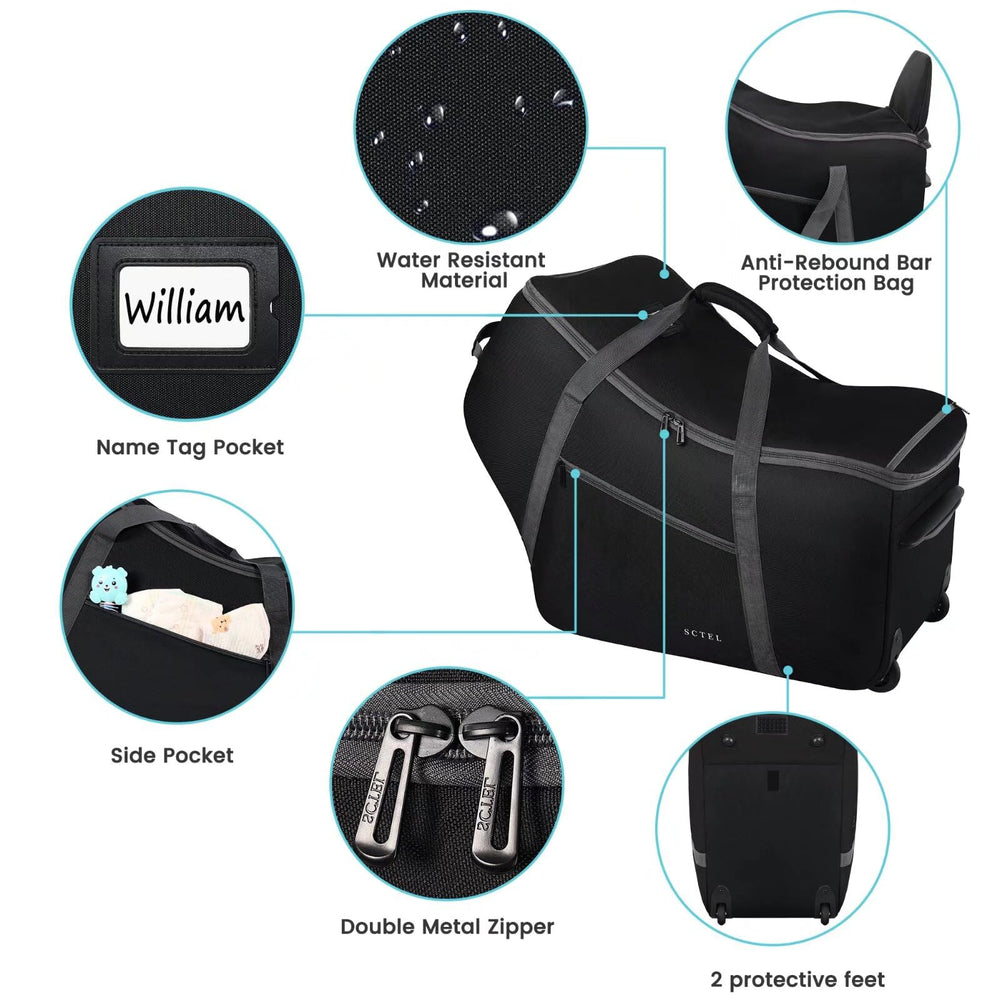 SCTEL Chicco KeyFit 35 compatibility supports safe seat transport