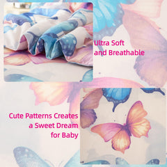 SDIII butterfly pillowcase 20x29 for snug bedtime