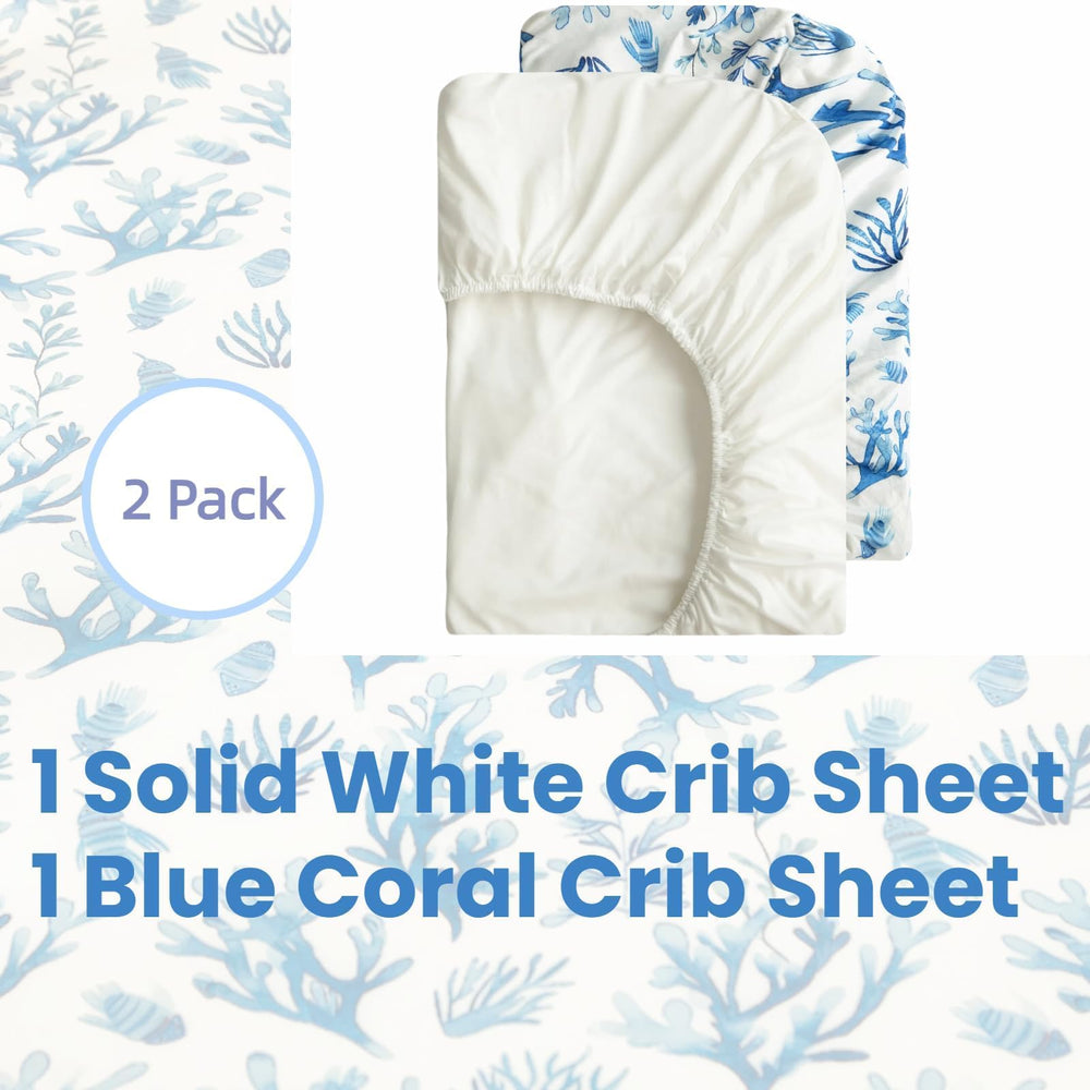 SDIII ocean sheet on mattress demonstrates snug elastic corners for secure sleeps.