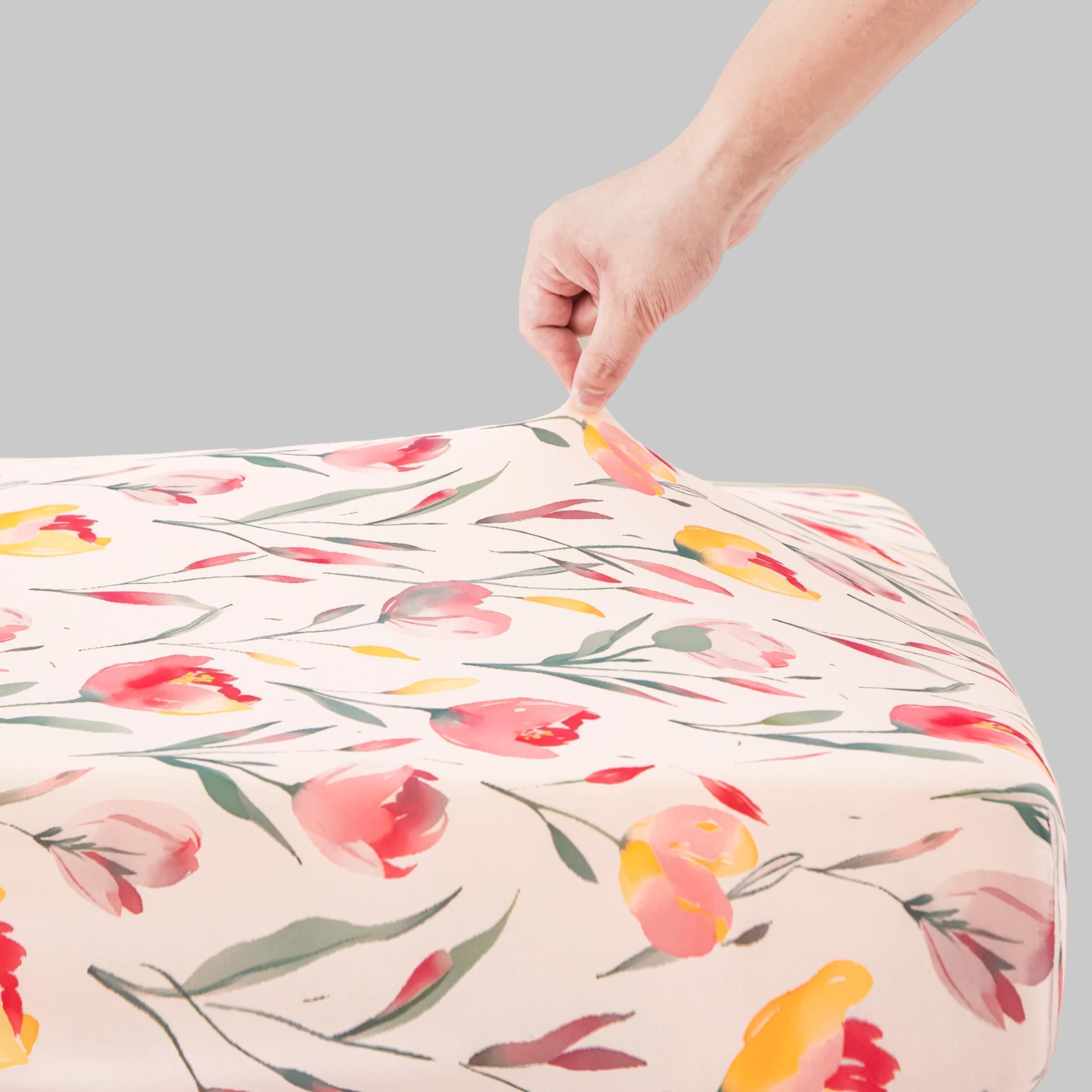 SDIII sheets on standard crib illustrate universal fit for toddlers transitioning to big beds.