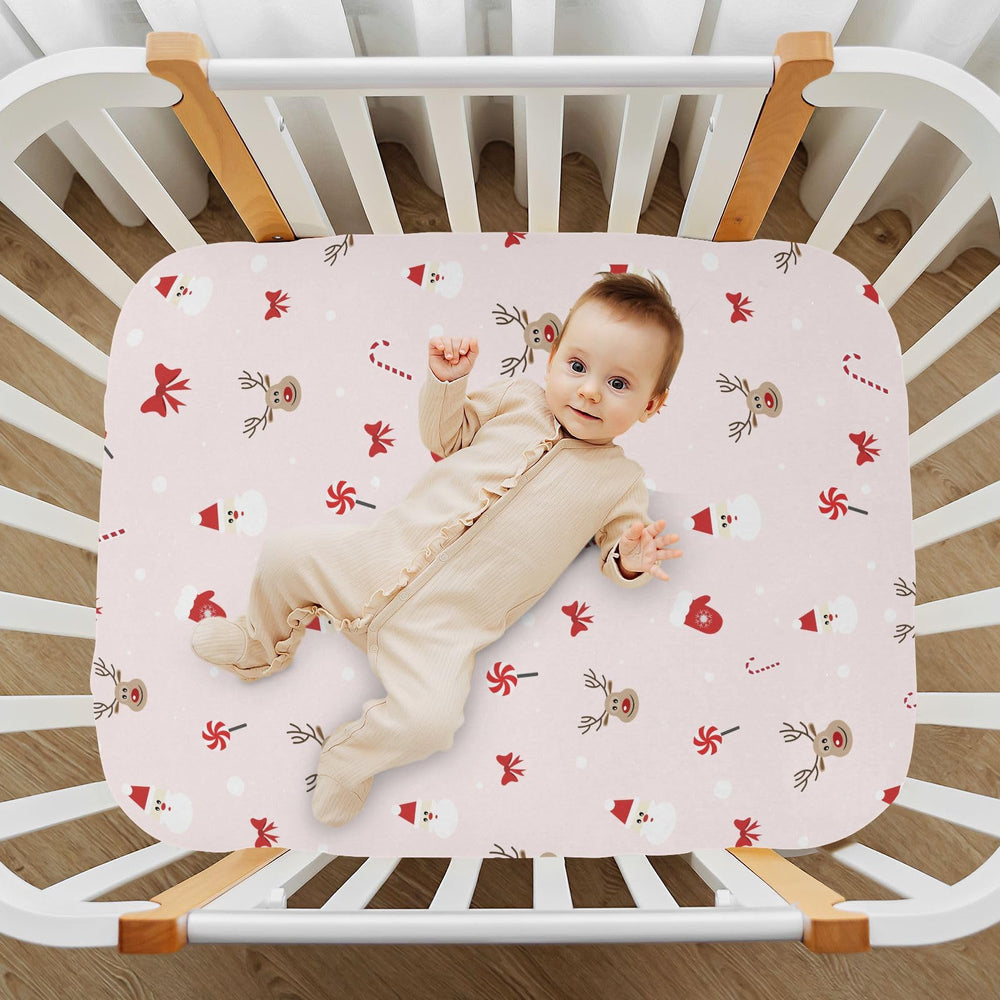 SDMKA Christmas pattern skin-friendly fabric for sensitive sleepers.