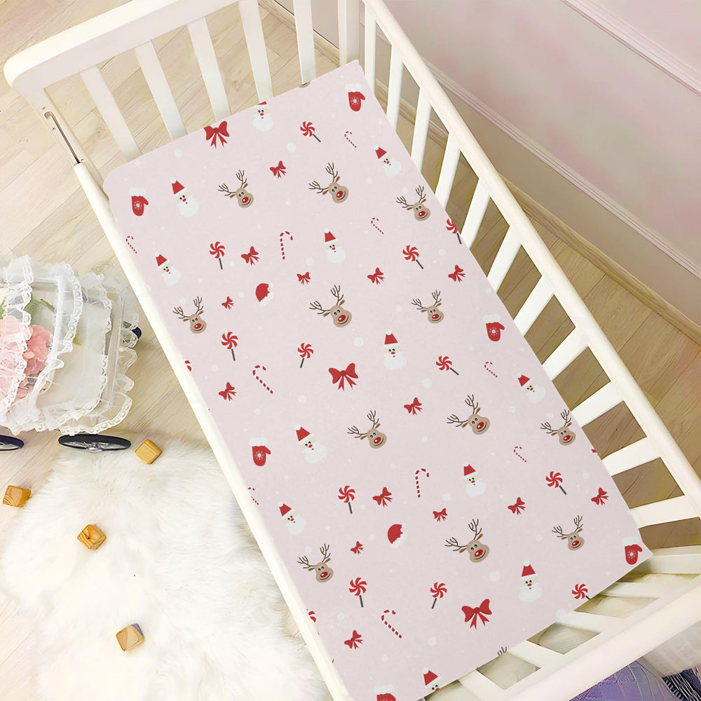 SDMKA Christmas pattern machine-washable fade-resistant fabric.