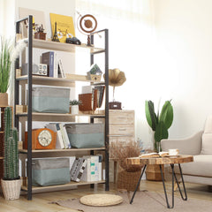 Sea Team storage baskets with handles in side view for easy transport.