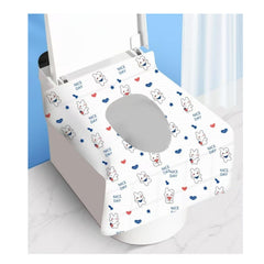 Sealjoyous disposable toilet seat cover 30-pack package for travel hygiene and portability.