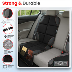 SEATHAVEN car seat protector full-coverage guards seats against dirt and stains