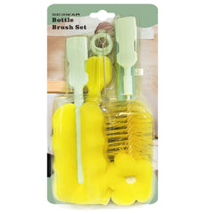 Sebikam long-handle bottle brush delivers ergonomic grip for easy scrubbing