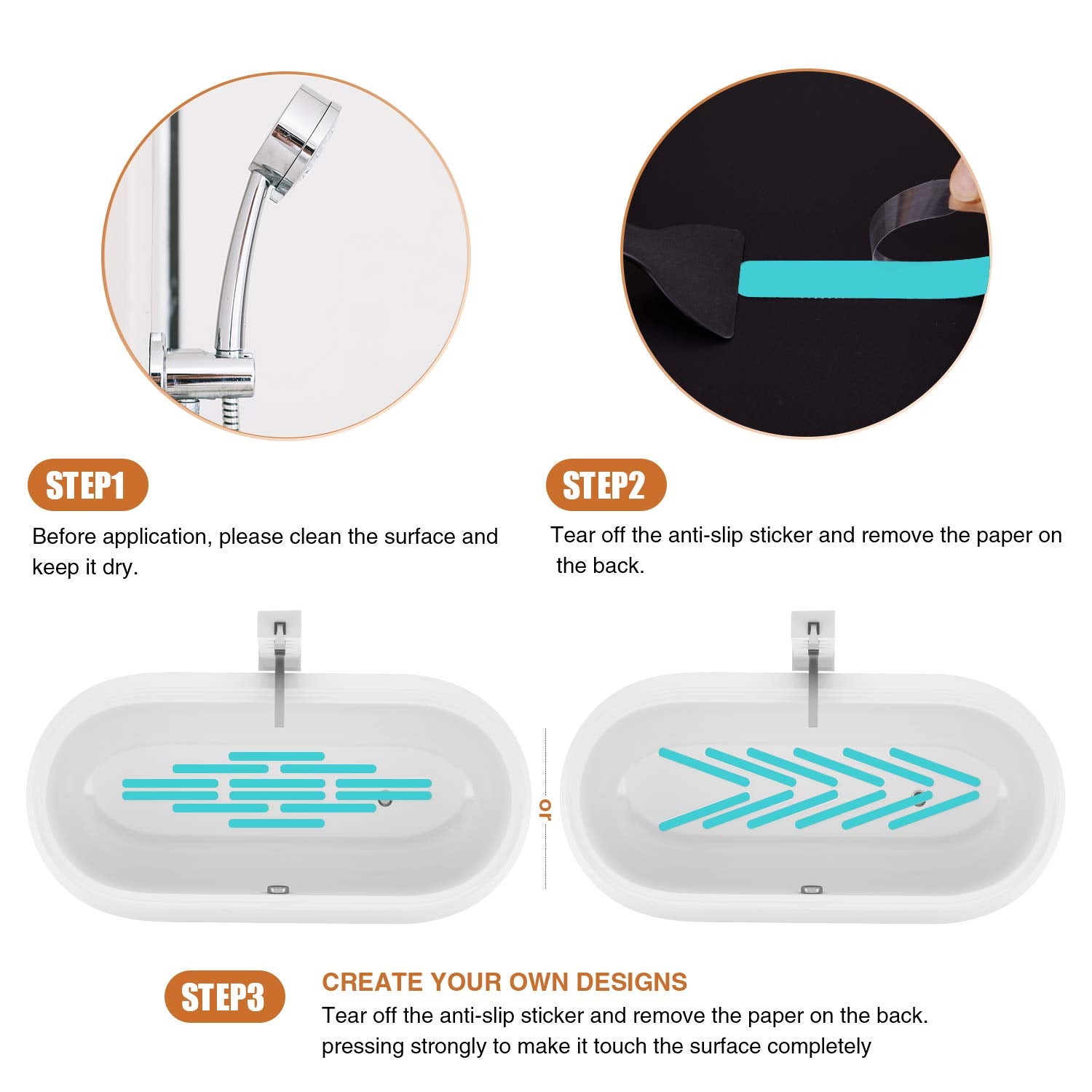 Secopad silicone scraper included for easy removal