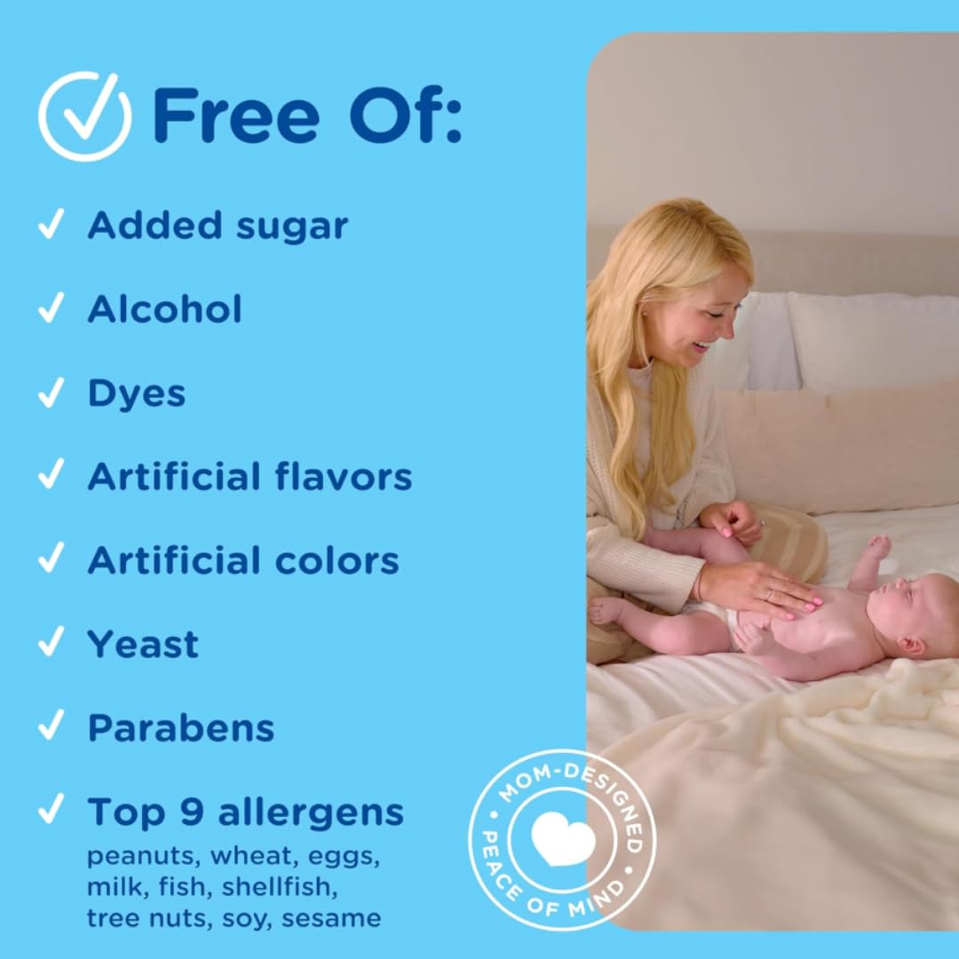 Secrets of Tea pediatrician-recommendation badge suggests trusted guidance for parents.