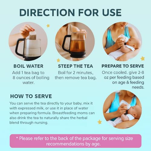 Secrets Of Tea baby sleep tea brew emits calming aroma for easier rest