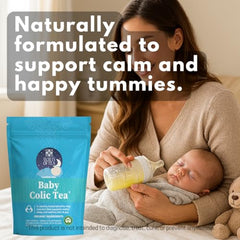 Secrets Of Tea USDA organic label confirms all-natural infant soothing herbs