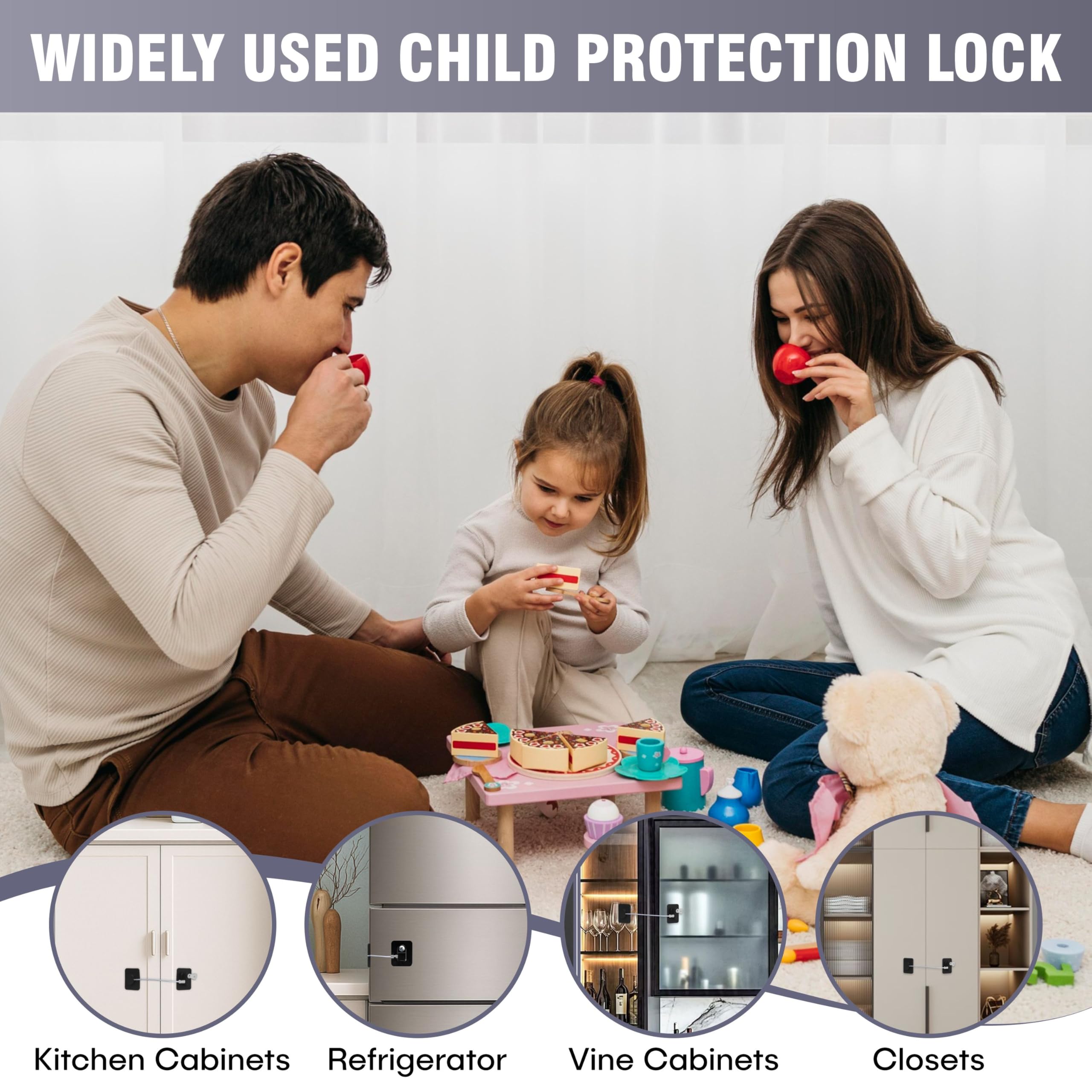 SECUIX safe use at home or RVs – secure storage for snacks and medicines