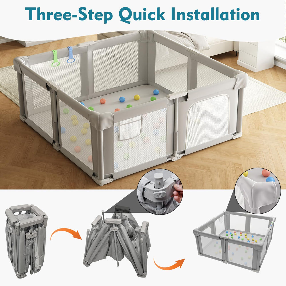 Seeday 360 degree mesh design provides easy monitoring and air flow.