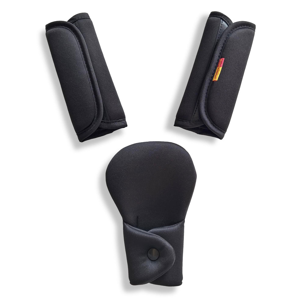 SeedFuture car seat strap cover soft padding cushions shoulders for gentle rides.