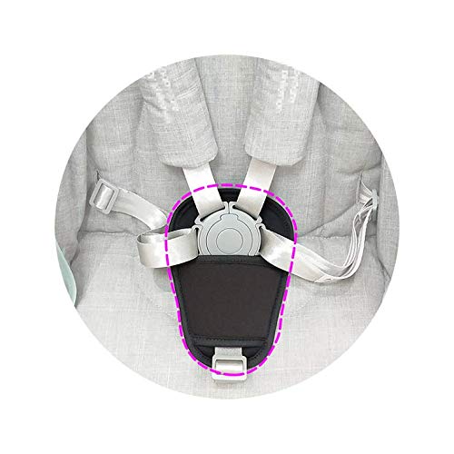 SeedFuture gray crotch cover fits most seats and strollers for versatile use.