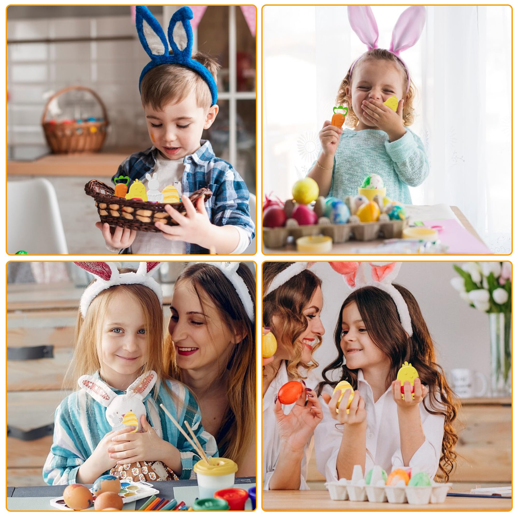 Seeiuua Easter teether pack shows four styles for gifting