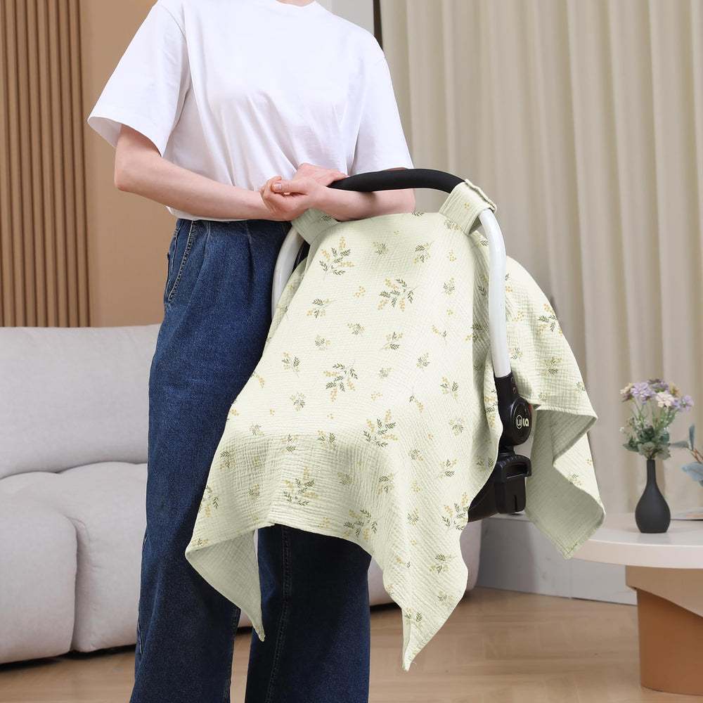 Seejoy car-seat-canopy-full-coverage shields baby from sun and strangers