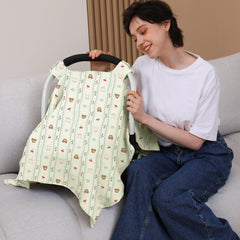 Seejoy car seat cover machine-washable for busy parents and quick cleanup.