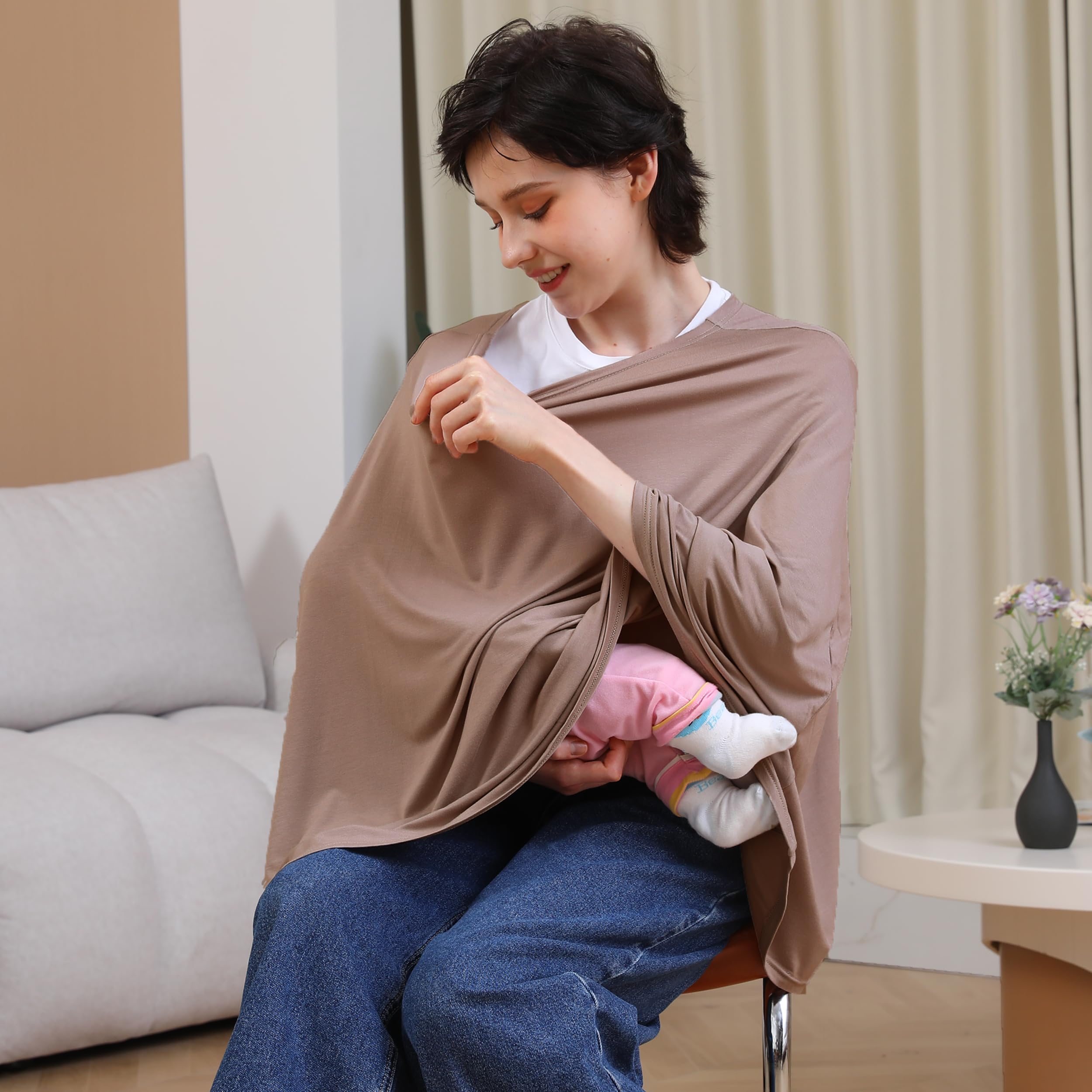 Seejoy feeding high chair cover keeps surfaces clean while sharing meals with baby.