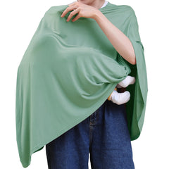 Seejoy multi-use nursing cover provides privacy in public while breastfeeding