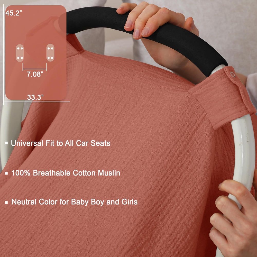 Seejoy blush gender-neutral design matches any nursery style.