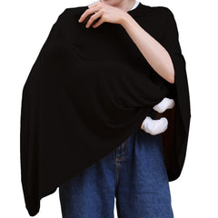 Seejoy nursing cover 360° coverage for discreet breastfeeding in public.