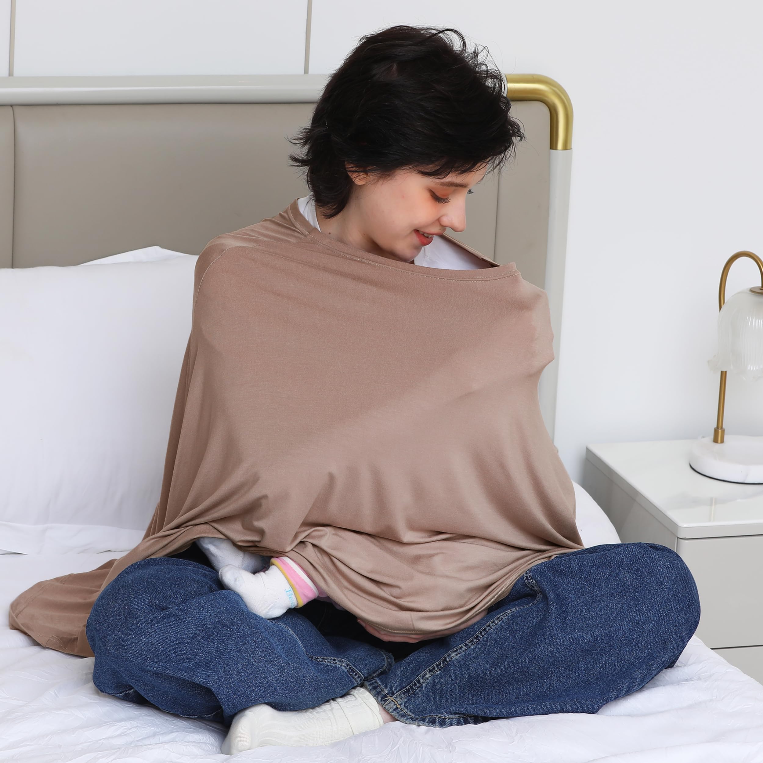 Seejoy shopping cart cover provides safe, breathable barrier for shopping trips.