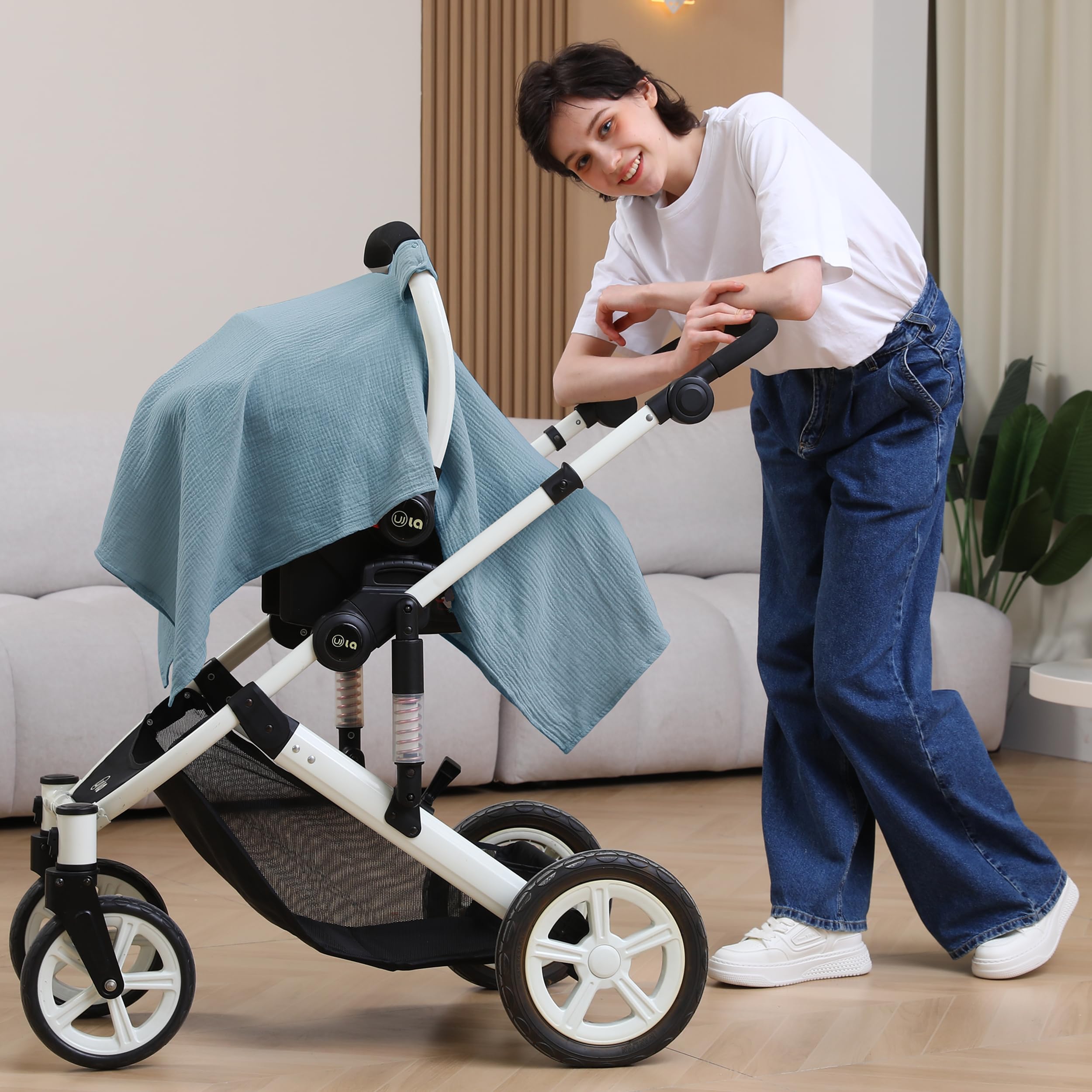 Seejoy universal-fit car seat cover blue demonstrates wide compatibility for standard seats