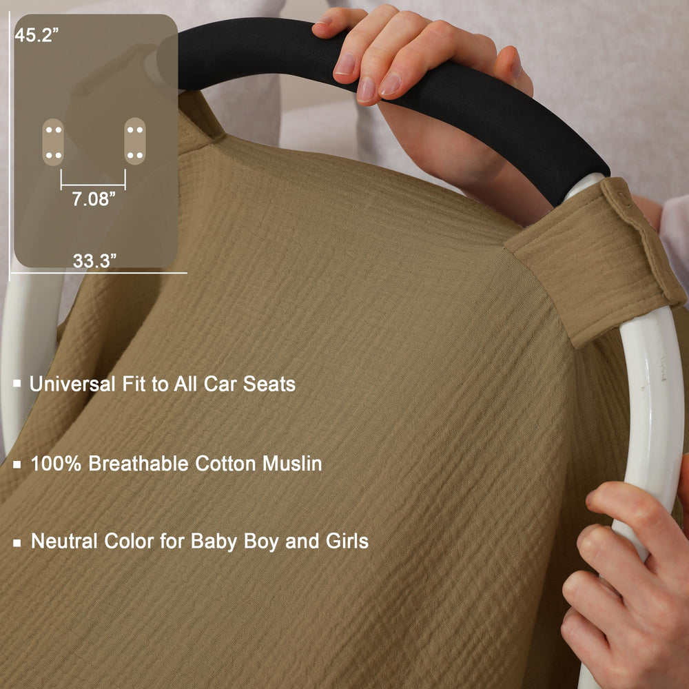 Seejoy universal-fit stroller cover offers versatile protection on the go