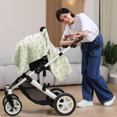 Seejoy universal stroller cover fits most strollers with breathable fabric.