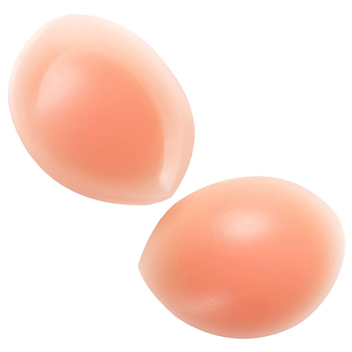 SEEKUP thick silicone bra pads front view provide natural-looking lift and secure fit.