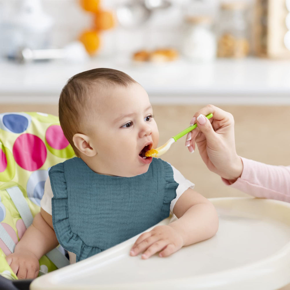 Seematn bibs are breathable and skin-friendly for everyday wear.
