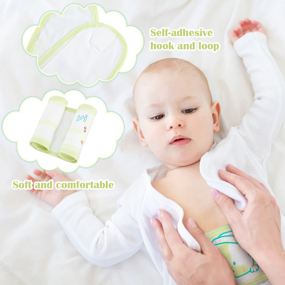 Seematn yellow cartoon abdomen band adds bright, snug coverage for infants