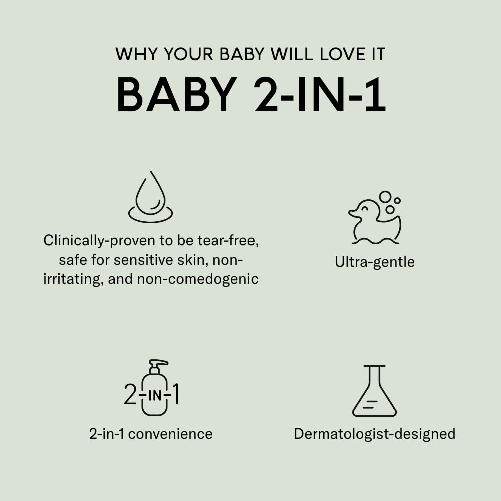 SEEN Baby tear-free lather close-up highlighting gentle cleansing