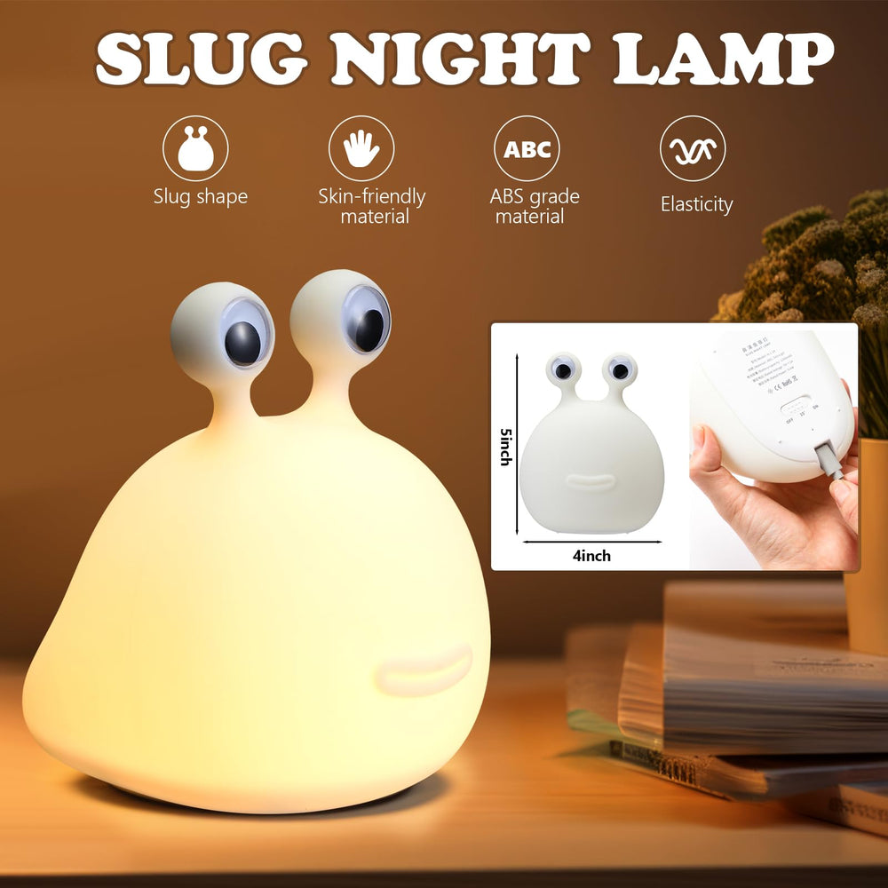 Seenelling slug night light snail design adds cute room decor for kids