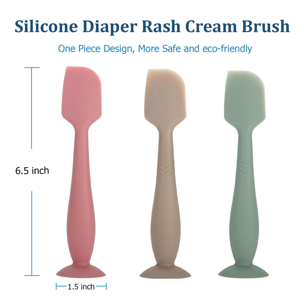Seeway 3-pack travel-friendly spatulas make diaper changes cleaner on the go.