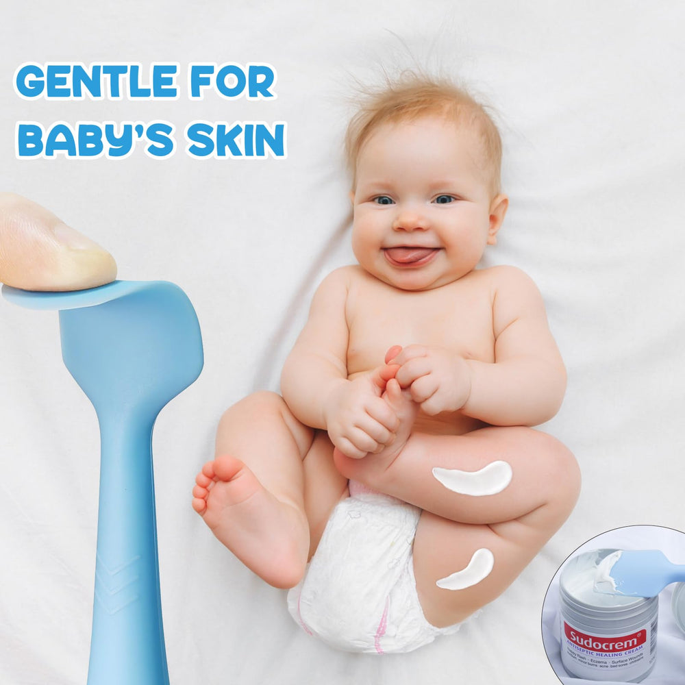 Seeway diaper cream spatula blue keeps hands clean during use