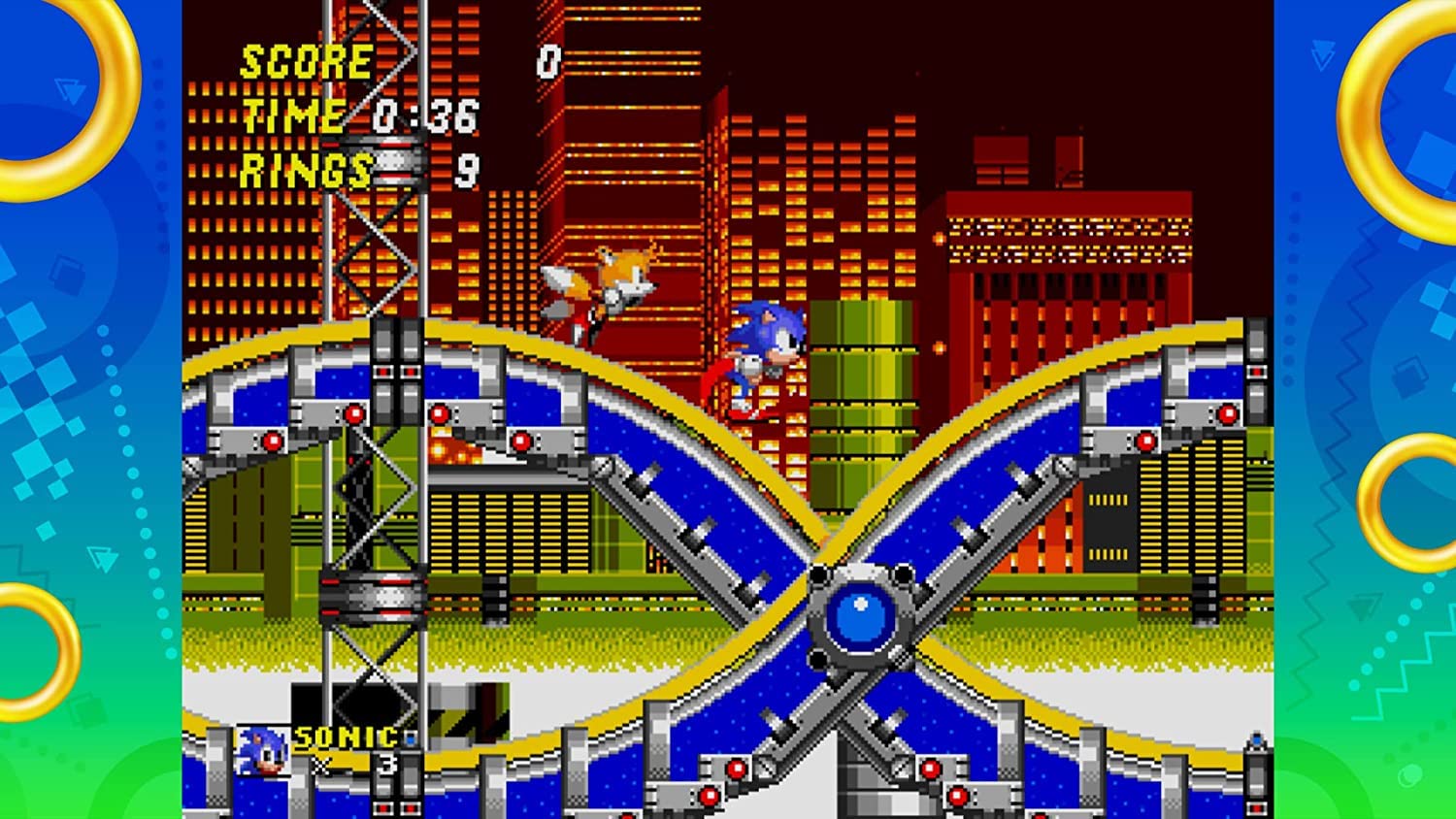 SEGA Sonic Origins Plus collection art evokes arcade heritage, appealing to long-time gamers.