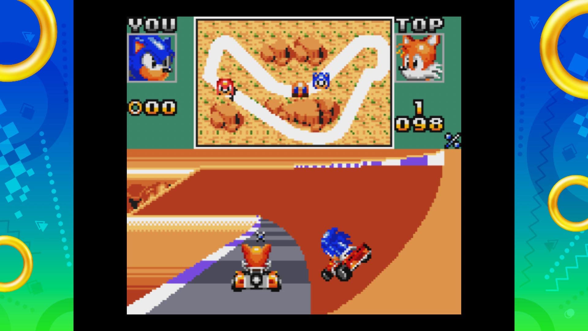 SEGA Sonic Origins Plus night-theme skyline hints at immersive retro-gaming sessions.