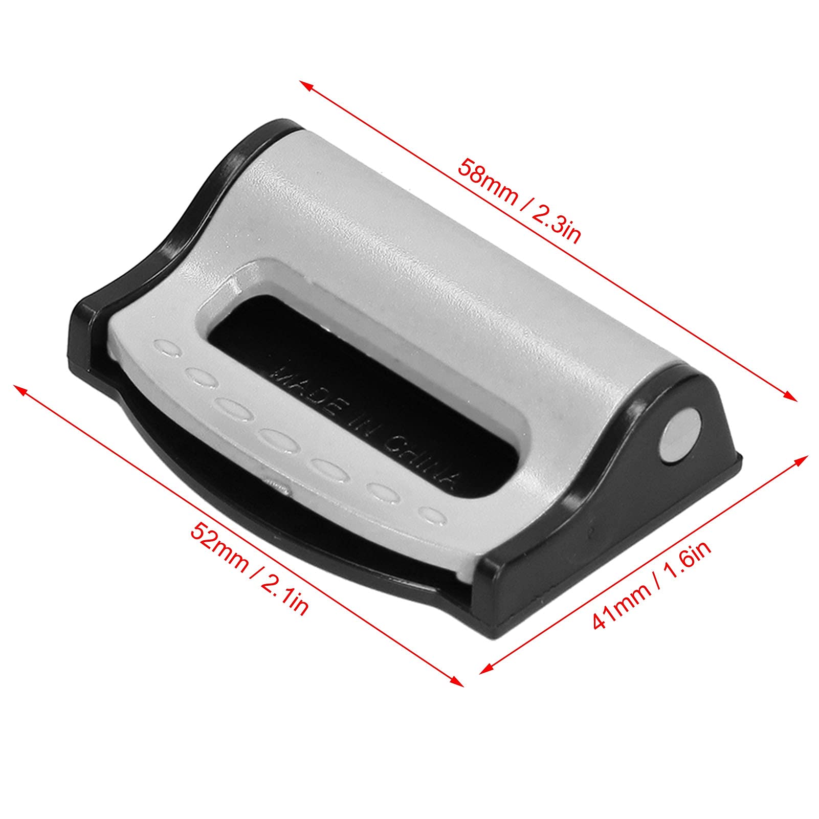 Segrehy seat belt adjuster clip soft-comfort design improves daily comfort