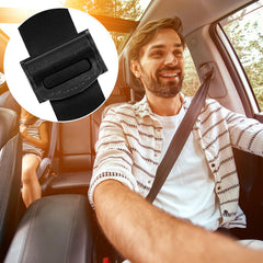 Segrehy seatbelt adjuster back view shows secure anti-slip design