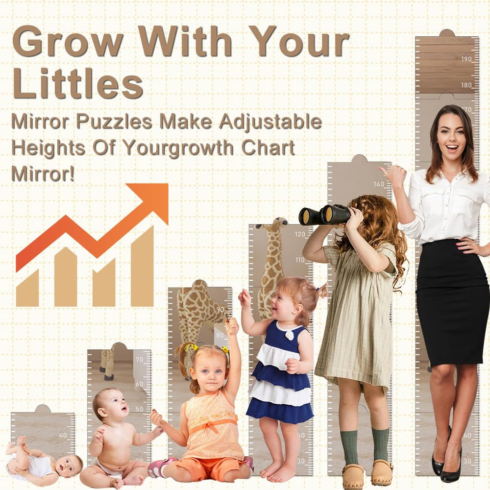 SEILETOO Growth Chart Mirror gift packaging ready in sturdy box.